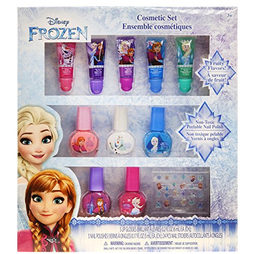 Townley Girl Disney Themed Super Sparkly Cosmetic Set with Lip Gloss ...